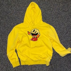 YELLOW GRAPHIC HOODIE